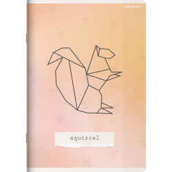 Zeszyt A5 16k kratka mix 70g Linea TOP 2000