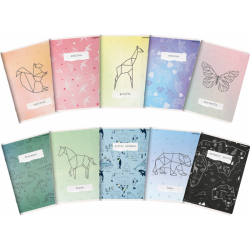 Zeszyt A5 16k kratka mix 70g Linea TOP 2000