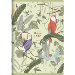 Zeszyt A5 32k Free&Wild kratka 70g TOP 2000