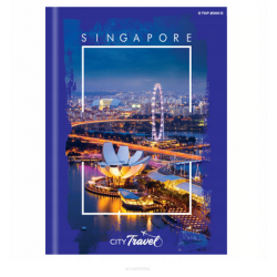 Zeszyt A4 96k City kratka TOP2000