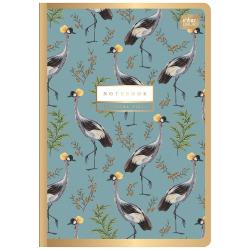 Zeszyt A5 96k kratka Metallic Gold (MG) INTERDRUK