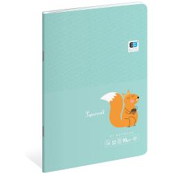 Zeszyt A5 16k trzy linie kolorowe B&B Kids pastel (BB) INTERDRUK