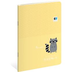 Zeszyt A5 16k trzy linie kolorowe B&B Kids pastel (BB) INTERDRUK