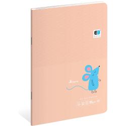 Zeszyt A5 16k trzy linie kolorowe B&B Kids pastel (BB) INTERDRUK