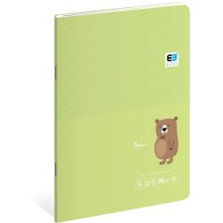 Zeszyt A5 16k trzy linie kolorowe B&B Kids pastel (BB) INTERDRUK