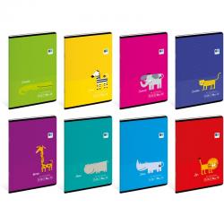 Zeszyt A5 16k trzy linia kolorowa kolorowa B&B Kids (BB) INTERDRUK