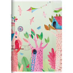 Zeszyt Megamix A5 16k LP2K Linia podwójna kolorowa TOP 2000