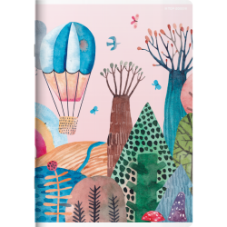 Zeszyt Megamix A5 16k LP2K Linia podwójna kolorowa TOP 2000