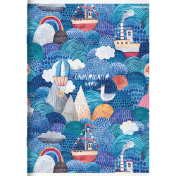 Zeszyt Megamix A5 16k LP2K Linia podwójna kolorowa TOP 2000