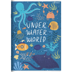 Zeszyt Megamix A5 16k LP2K Linia podwójna kolorowa TOP 2000