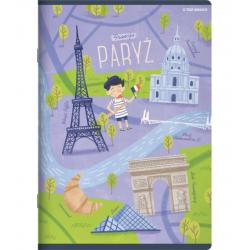 Zeszyt A5 32k Cities of the World kratka 2022 TOP 2000