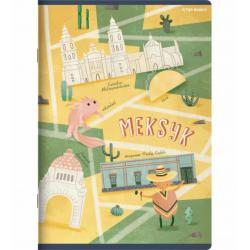 Zeszyt A5 32k Cities of the World kratka 2022 TOP 2000