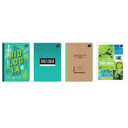 Zeszyt A5 60k kratka Biologia INTERDRUK