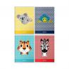 Zeszyt A5 32k trzy linie Cute Animals HERLITZ