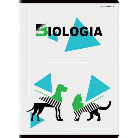 Zeszyt Biologia A5 60k kratka TOP 2000