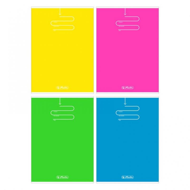 Zeszyt B5 96k kratka Fluor Color Blocking HELITZ