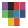 Zeszyt 60 A4 kratka Rainbow Classic Collect HERLITZ