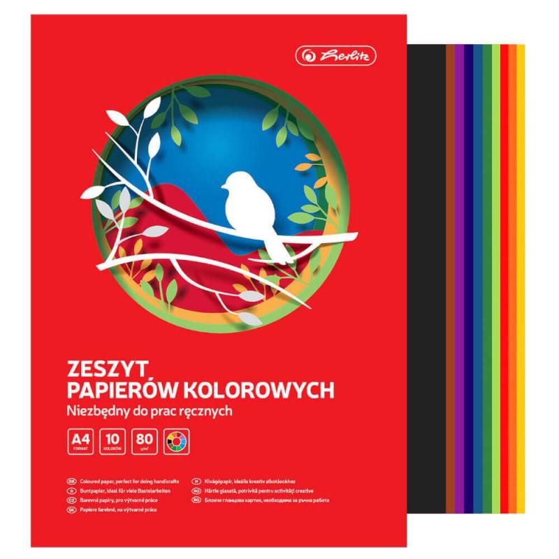 Пап-зошит. кольоровий А4 10к