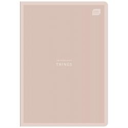 Zeszyt A5 80k kratka Nude (N) INTERDRUK