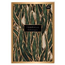 Zeszyt A4 80k kratka Metallic Gold (MG) INTERDRUK