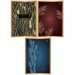 Zeszyt A4 80k kratka Metallic Gold (MG) INTERDRUK