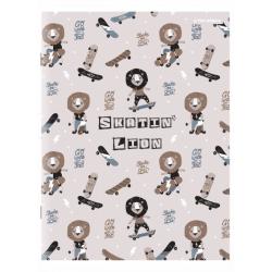 TOP Zeszyt megamix A5 32k linia podwójna kolor