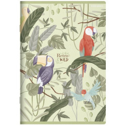 Zeszyt A5 16k Free&Wild kratka mix2022 TOP 2000