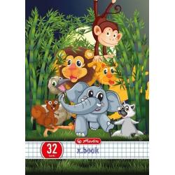 Zeszyt A5 32k kratka Happy Pets HERLITZ