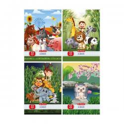 Zeszyt A5 32k kratka Happy Pets HERLITZ