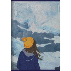 Zeszyt A5 32k Winter Sailor kratka TOP 2000