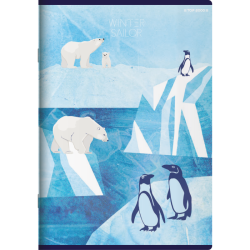 Zeszyt A5 32k Winter Sailor kratka TOP 2000