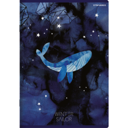 Zeszyt A5 32k Winter Sailor kratka TOP 2000