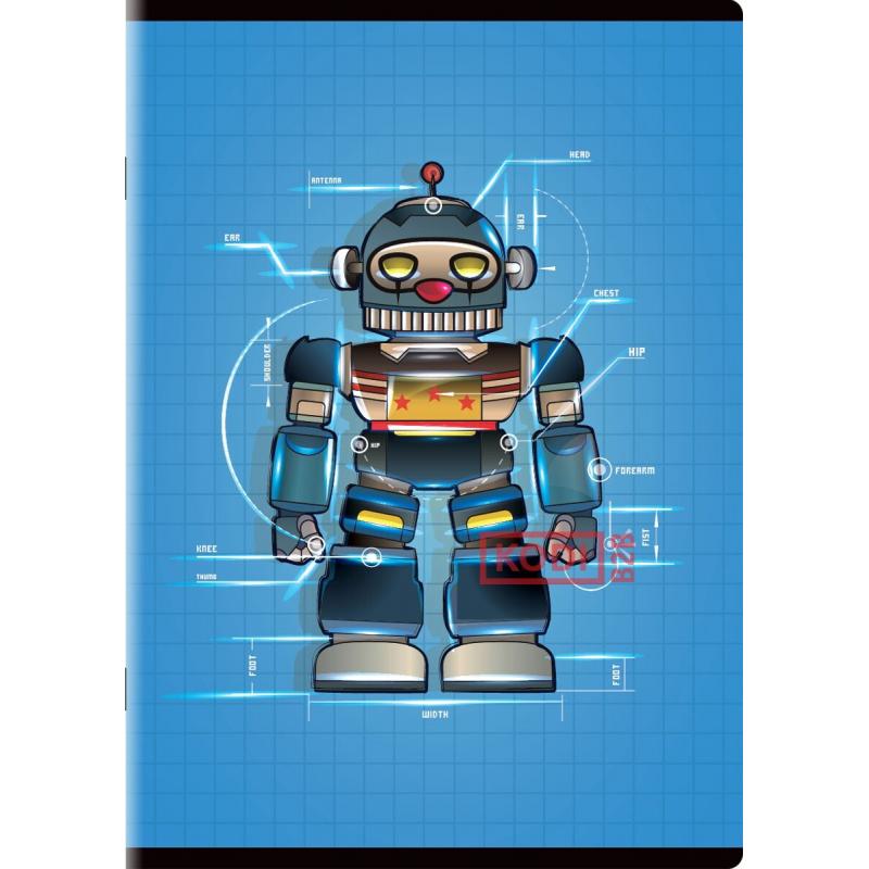 Zeszyt A5 16k kratka Chłopak TOP 2000