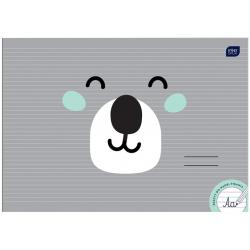 Zeszyt A4 32k. 3-linie poziome INTERDRUK