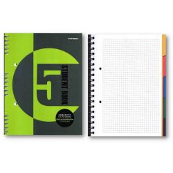 Kołozeszyt B5 100k kratka Student TOP 2000