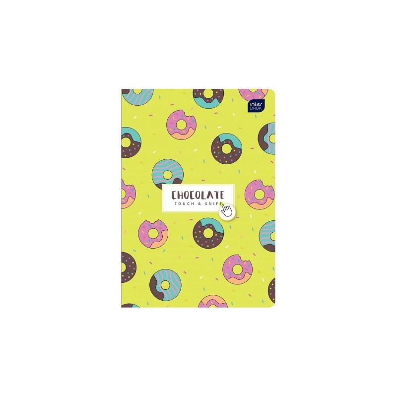 Zeszyt A5 60k kratka zapachowy Czekolada INTERDUK