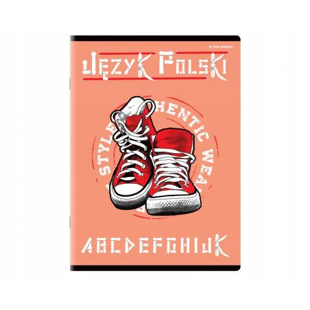 Zeszyt A5 60k linia J. polski TOP 2000