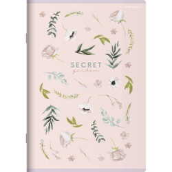 Zeszyt A5 80k kratka Secret Garden TOP 2000