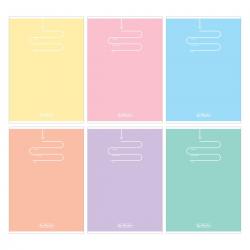 Zeszyt A5 60k linia Pastel Color Blocking (P) HERLITZ