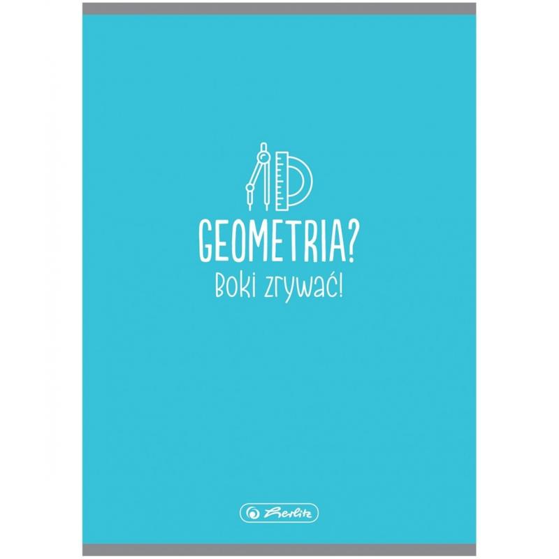 Zeszyt A5 32k gładki Geometria HERLITZ