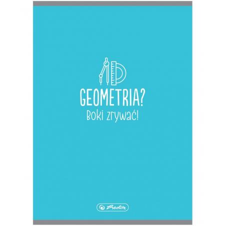 Zeszyt A5 32k gładki Geometria HERLITZ