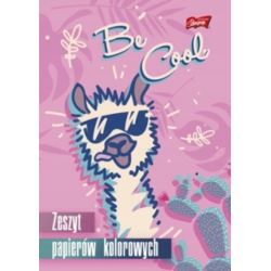 Zeszyt papierów kolorowych