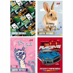 Кольоровий паперовий блокнот