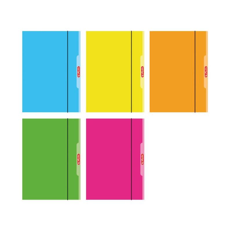 Teczka rys A4 mix color bloocking HERLITZ