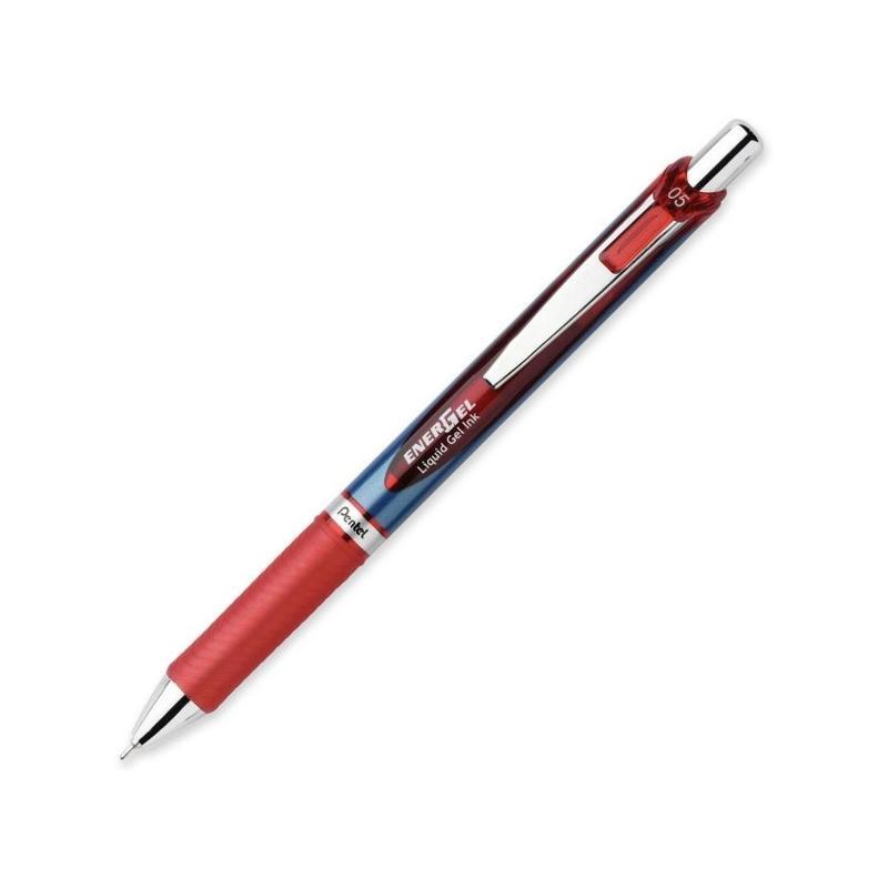 Ручка PENTEL ENERGEL BLN-75 червона