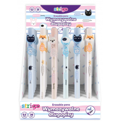 Długopis wymazywalny Hasztag niebieski STRIGIO