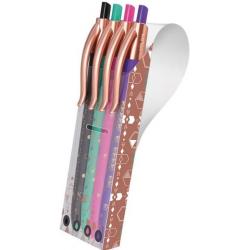 Długopis P1 Copper Zestaw 4 Kolory (RGM) 0,4mm MILAN