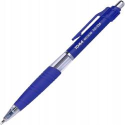 TOMA Długopis Automat. 1mm niebieski