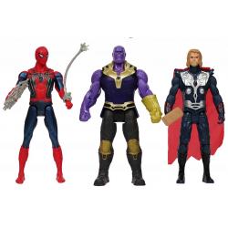 Zestaw Avengers 4, 3 figurki ze światłem MARVEL