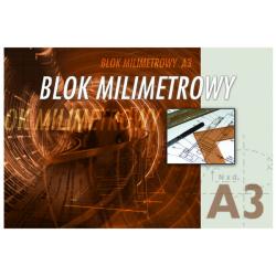 Blok milimetrowy A3 20k KRESKA